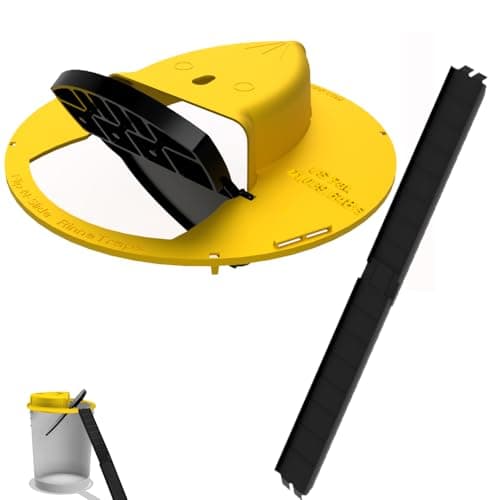Flip N Slide Bucket Lid Mouse Trap
